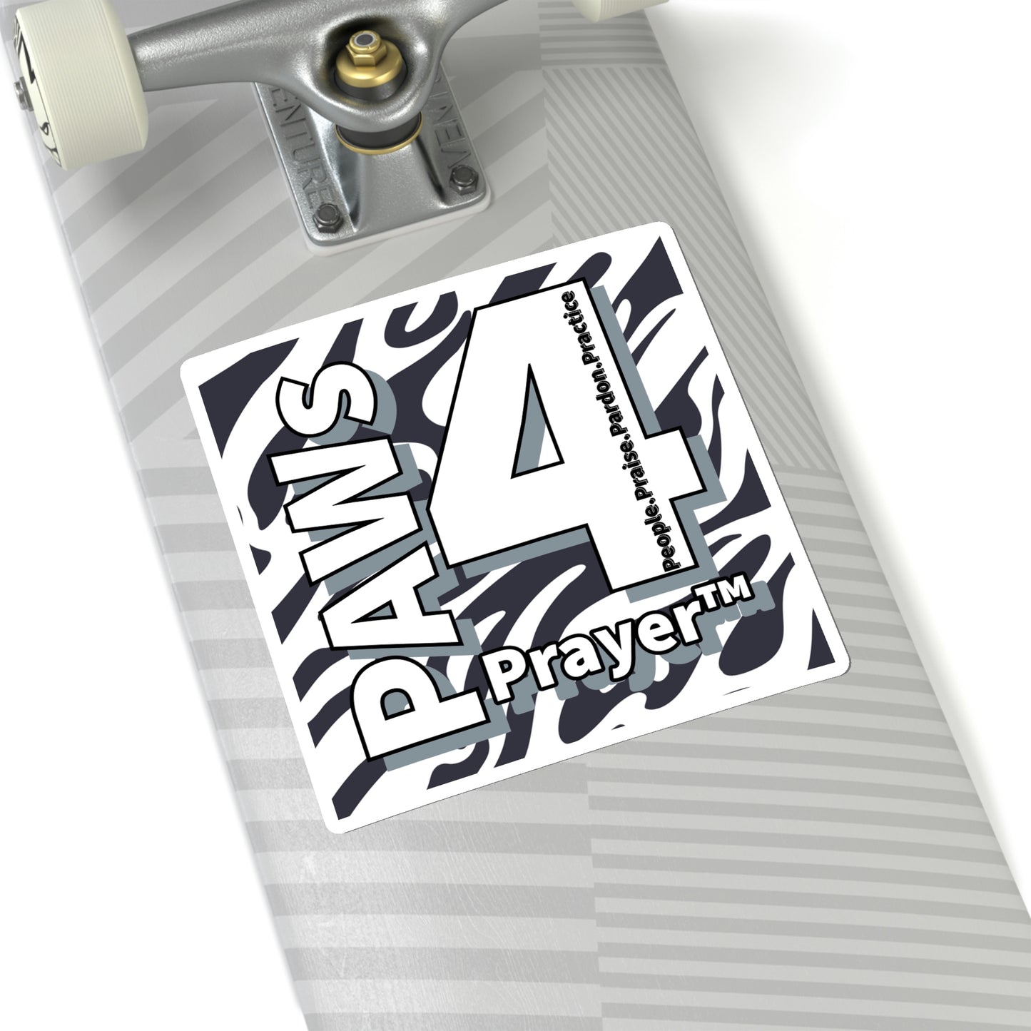 Paws 4 Prayer™ Logo- Zebra