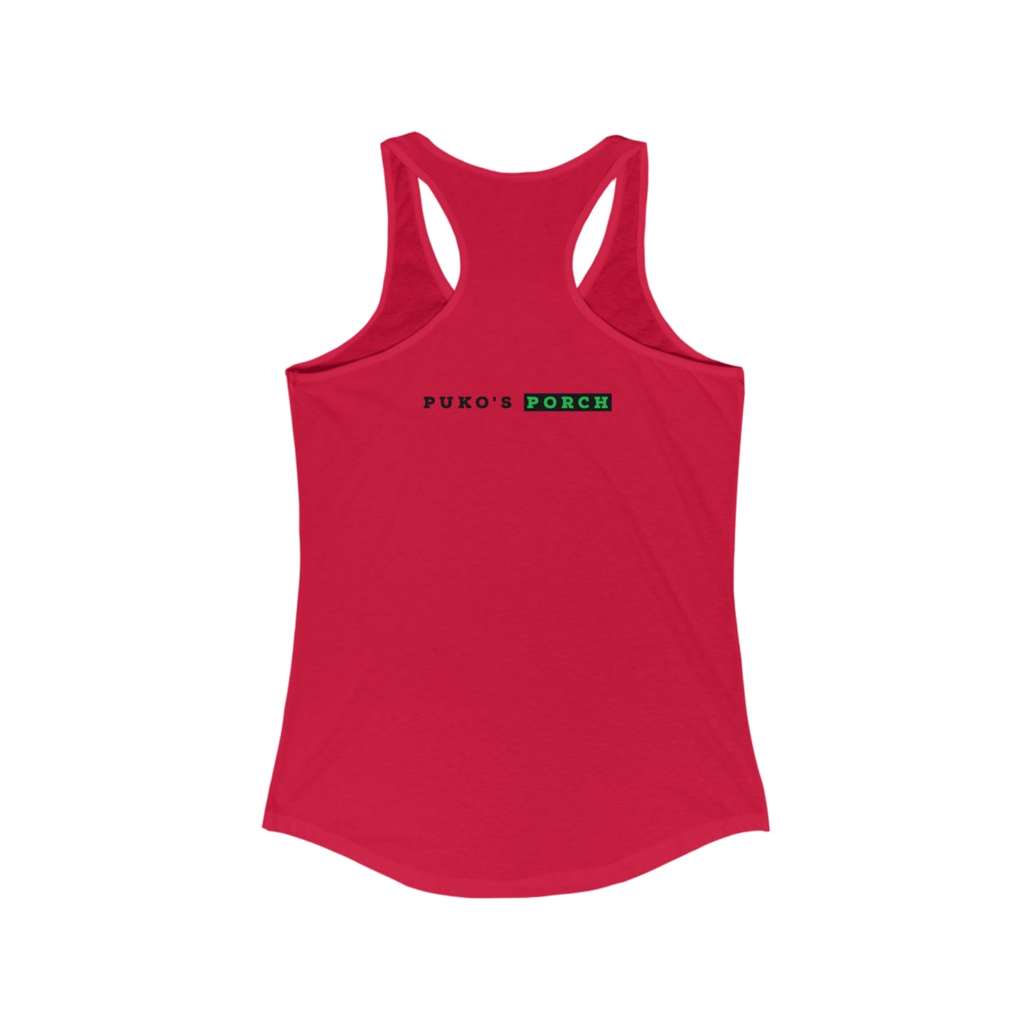 Kaas, Koffie, Kat" Essentials Racerback Tank: Embrace Amsterdam's Essence in Style!