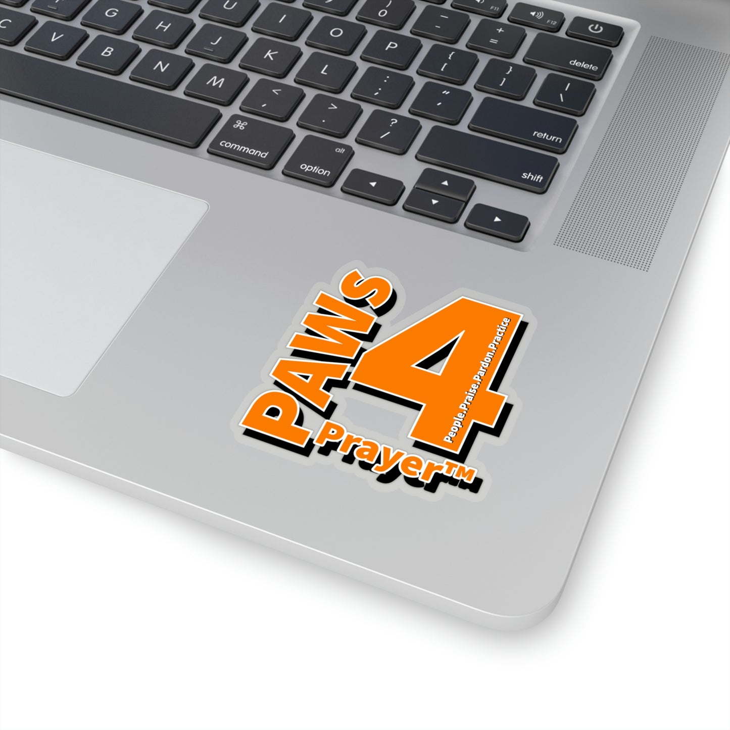 Paws 4 Prayer™ Logo- Orange