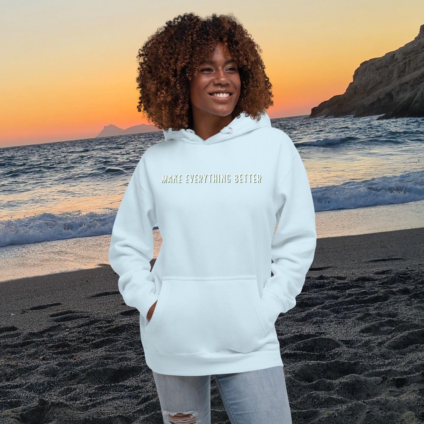 Faith & Fur-Make Everything Better-Unisex Hoodie