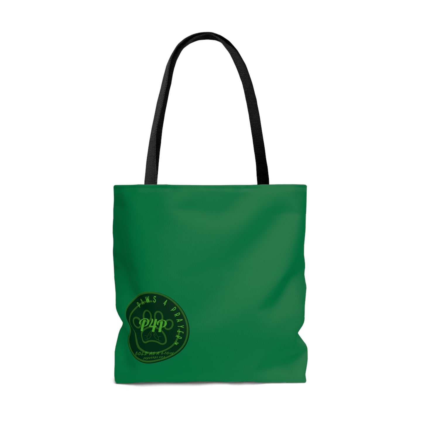 All I need! Christ, Coffee, Cat: Tote Bag (Irish Green)