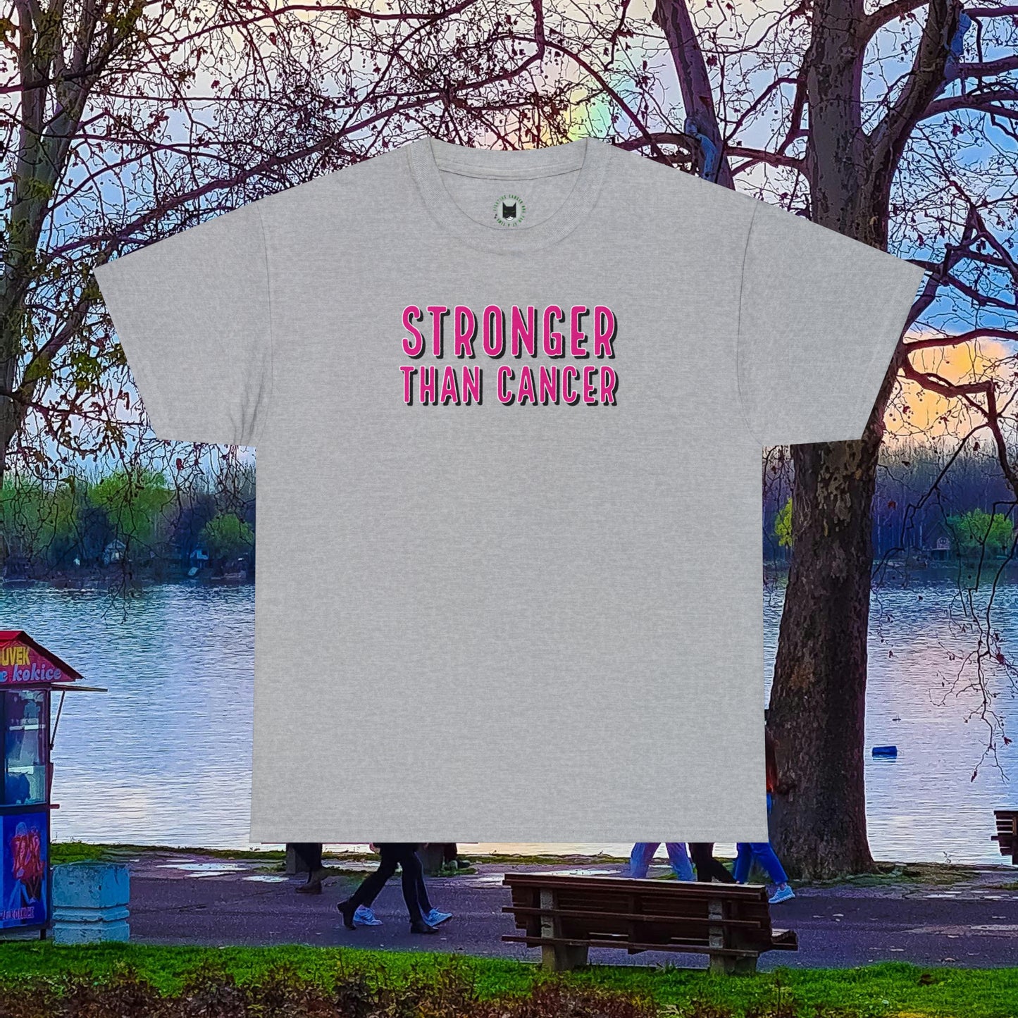 Chemo Cat Collection - Stronger than Cancer T-Shirt: Unleash Your Resilience in Style!