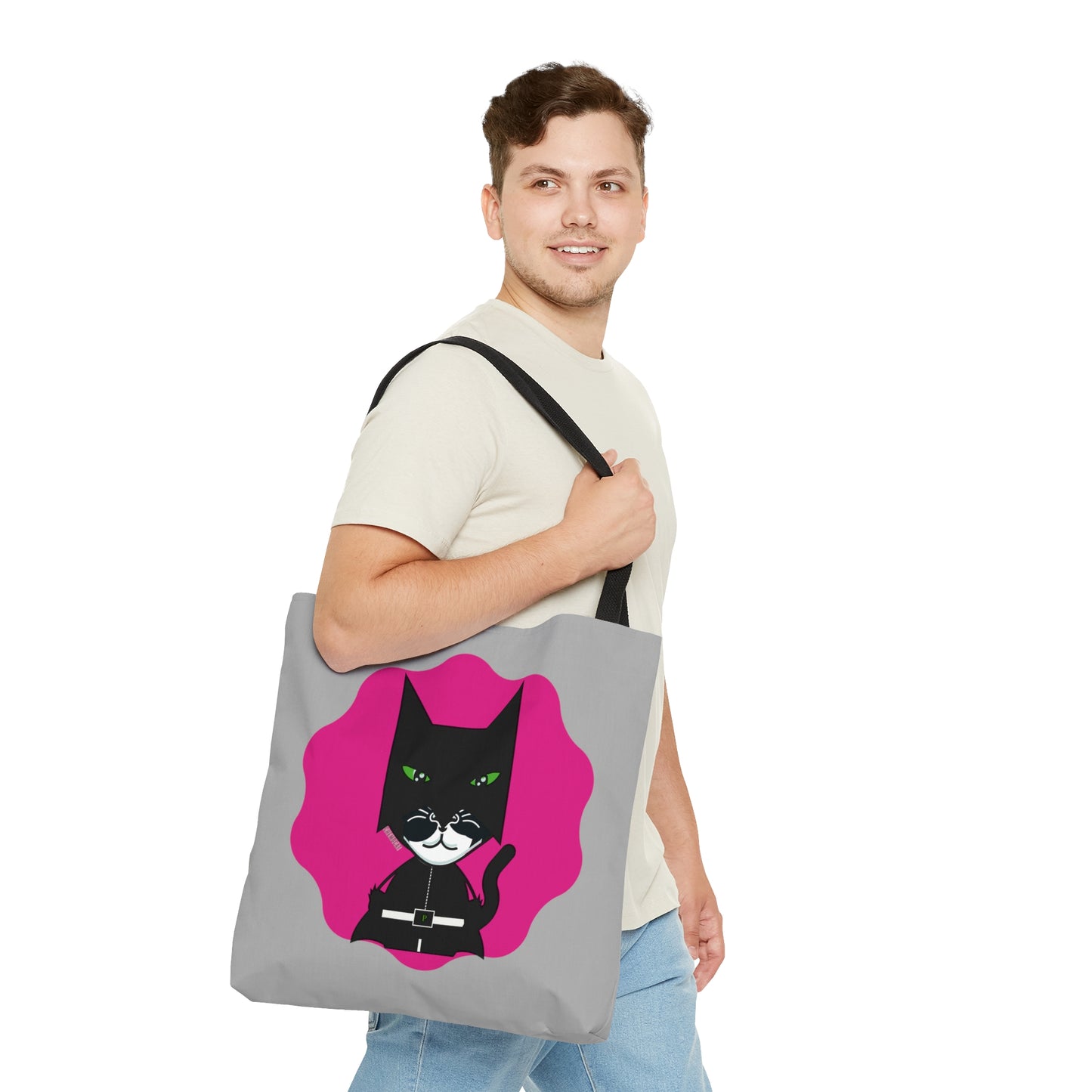 Chemo Cat Tote Bag: Fighting Cancer One Paw at a Time - Practical, Stylish, and Durable for Any Adventure