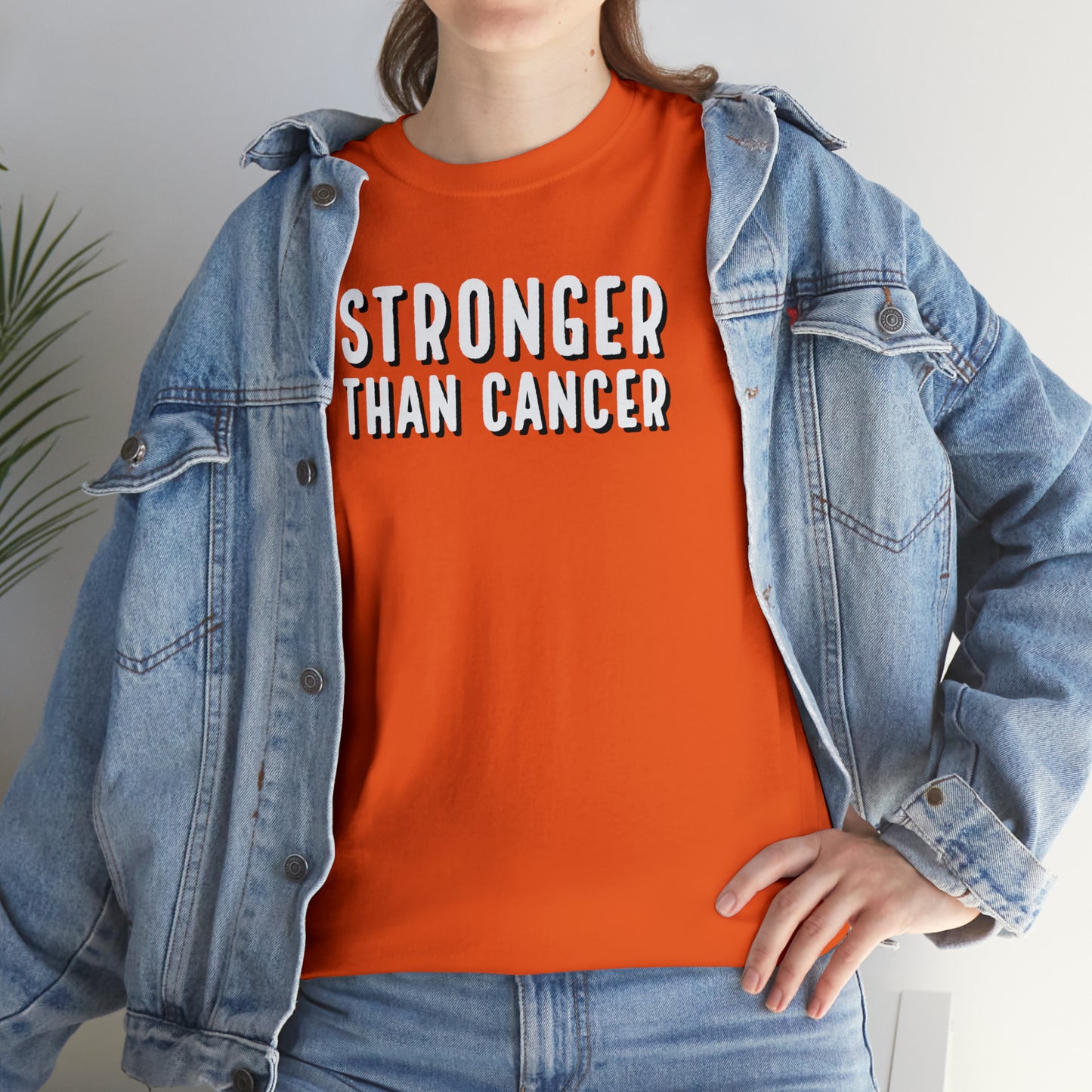 Chemo Cat Collection - Stronger than Cancer T-Shirt: Unleash Your Resilience in Style!