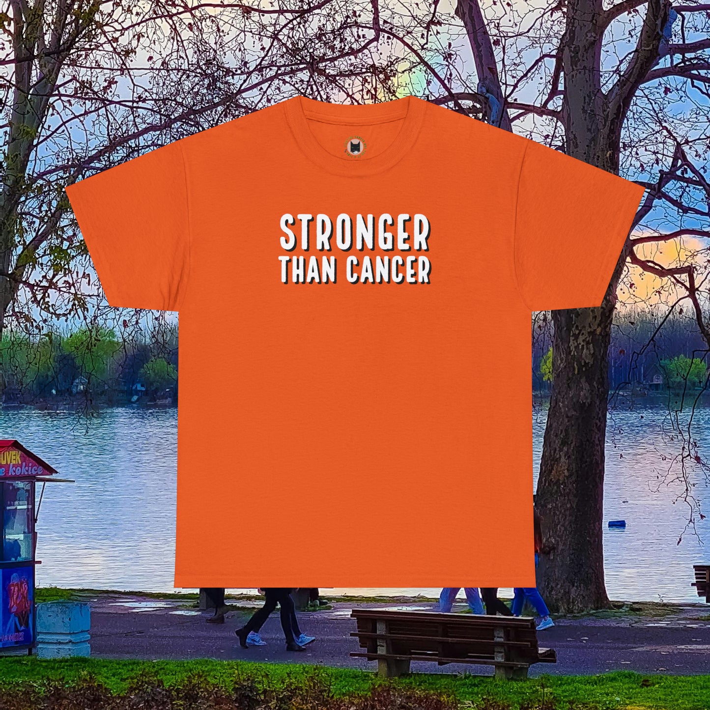 Chemo Cat Collection - Stronger than Cancer T-Shirt: Unleash Your Resilience in Style!