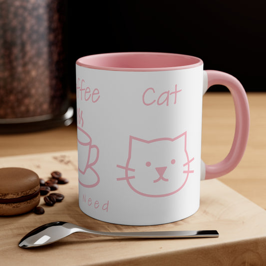 All I Need: Christ, Coffee, Cats-11 oz mug