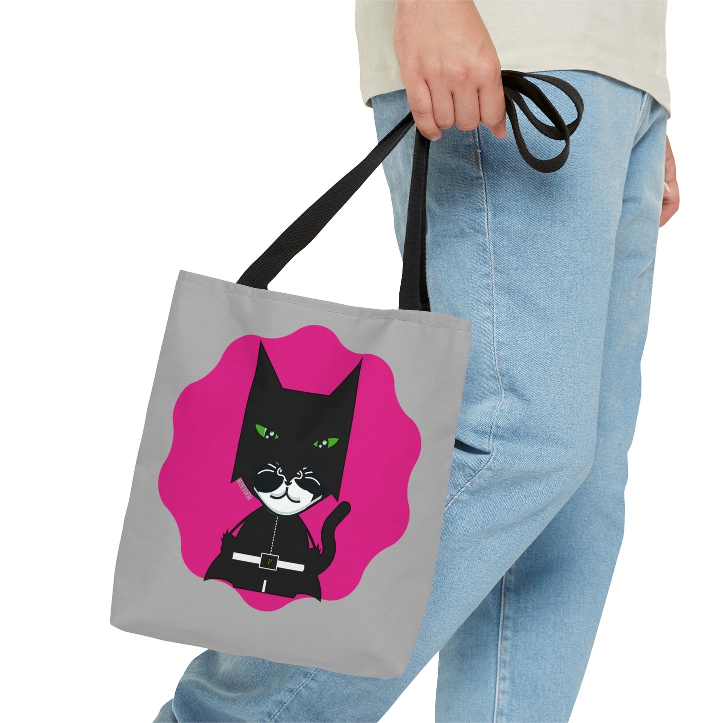 Chemo Cat Tote Bag: Fighting Cancer One Paw at a Time - Practical, Stylish, and Durable for Any Adventure