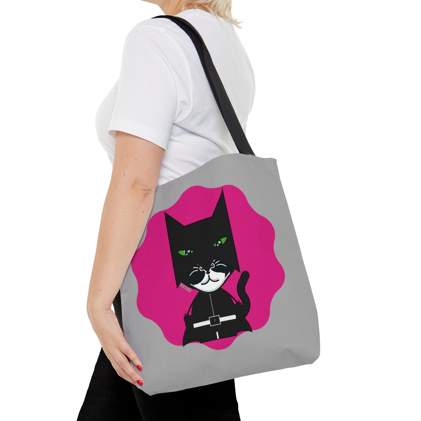 Chemo Cat Tote Bag: Fighting Cancer One Paw at a Time - Practical, Stylish, and Durable for Any Adventure