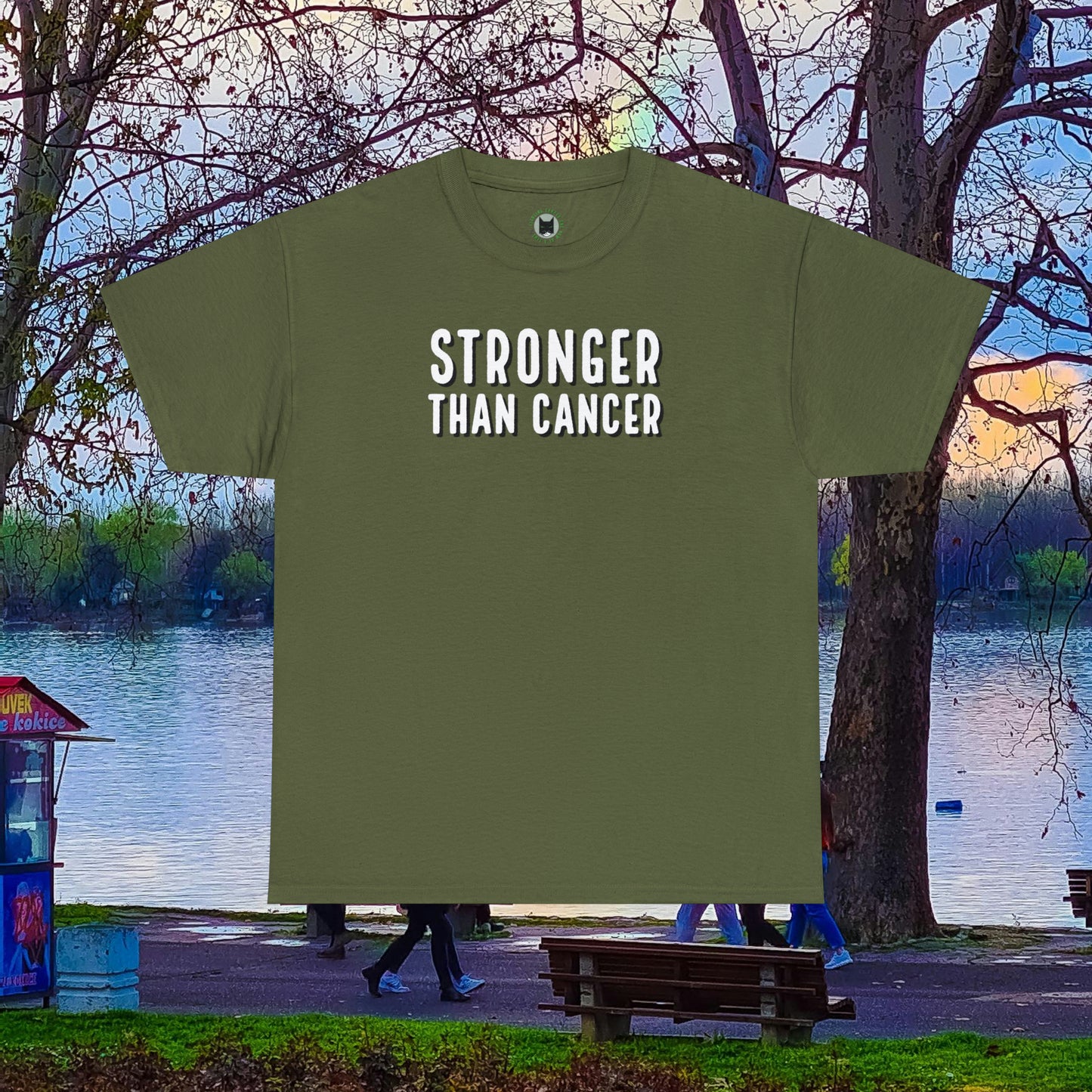 Chemo Cat Collection - Stronger than Cancer T-Shirt: Unleash Your Resilience in Style!