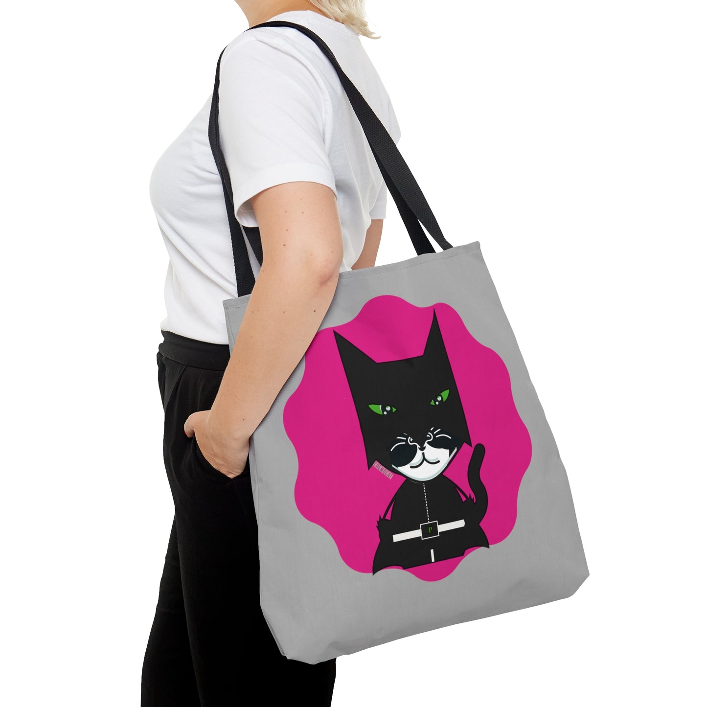 Chemo Cat Tote Bag: Fighting Cancer One Paw at a Time - Practical, Stylish, and Durable for Any Adventure