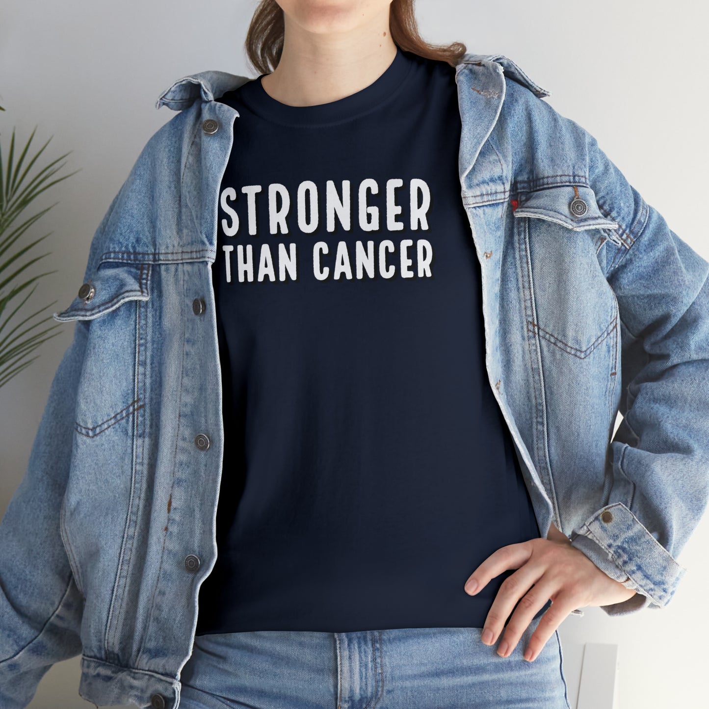 Chemo Cat Collection - Stronger than Cancer T-Shirt: Unleash Your Resilience in Style!