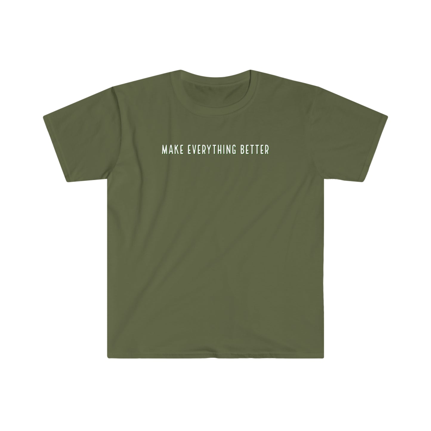 Faith & Fur-Make Everything Better-Unisex Softstyle T-Shirt