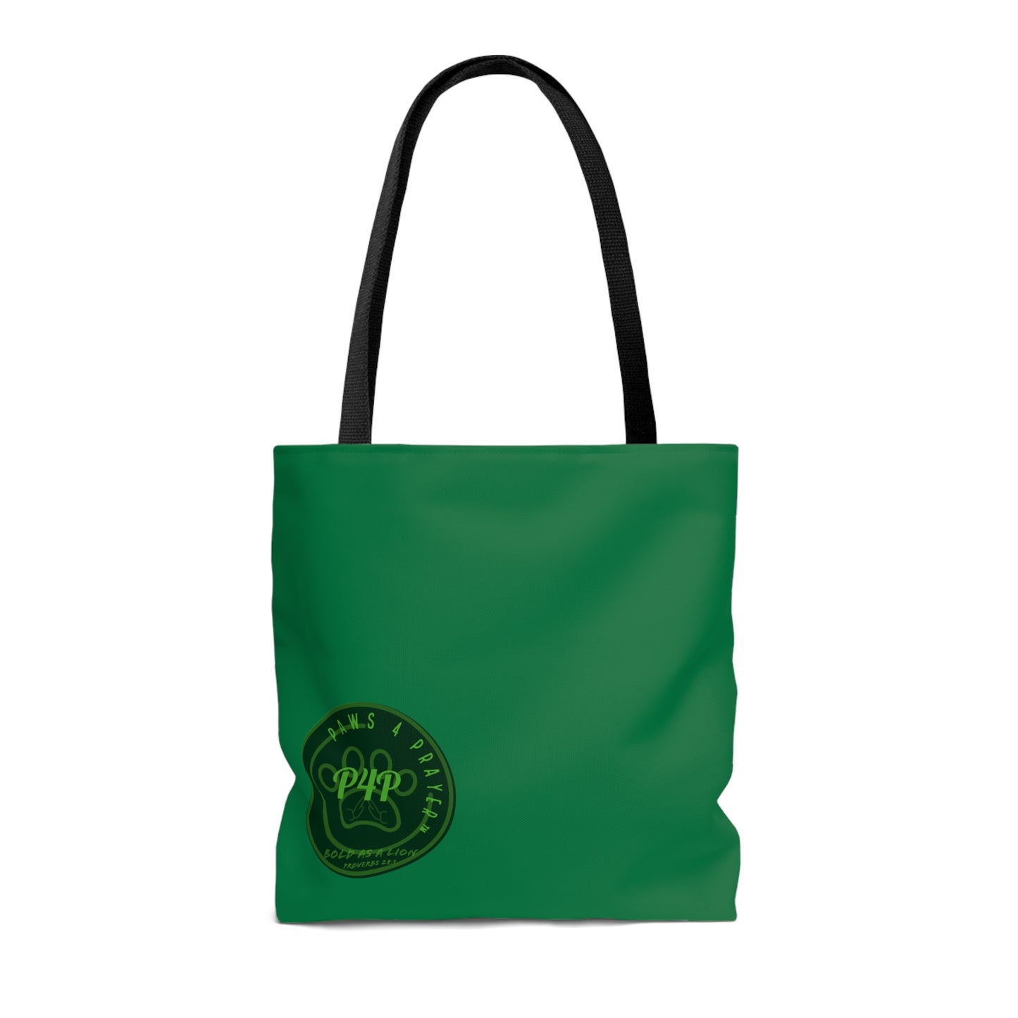 All I need! Christ, Coffee, Cat: Tote Bag (Irish Green)