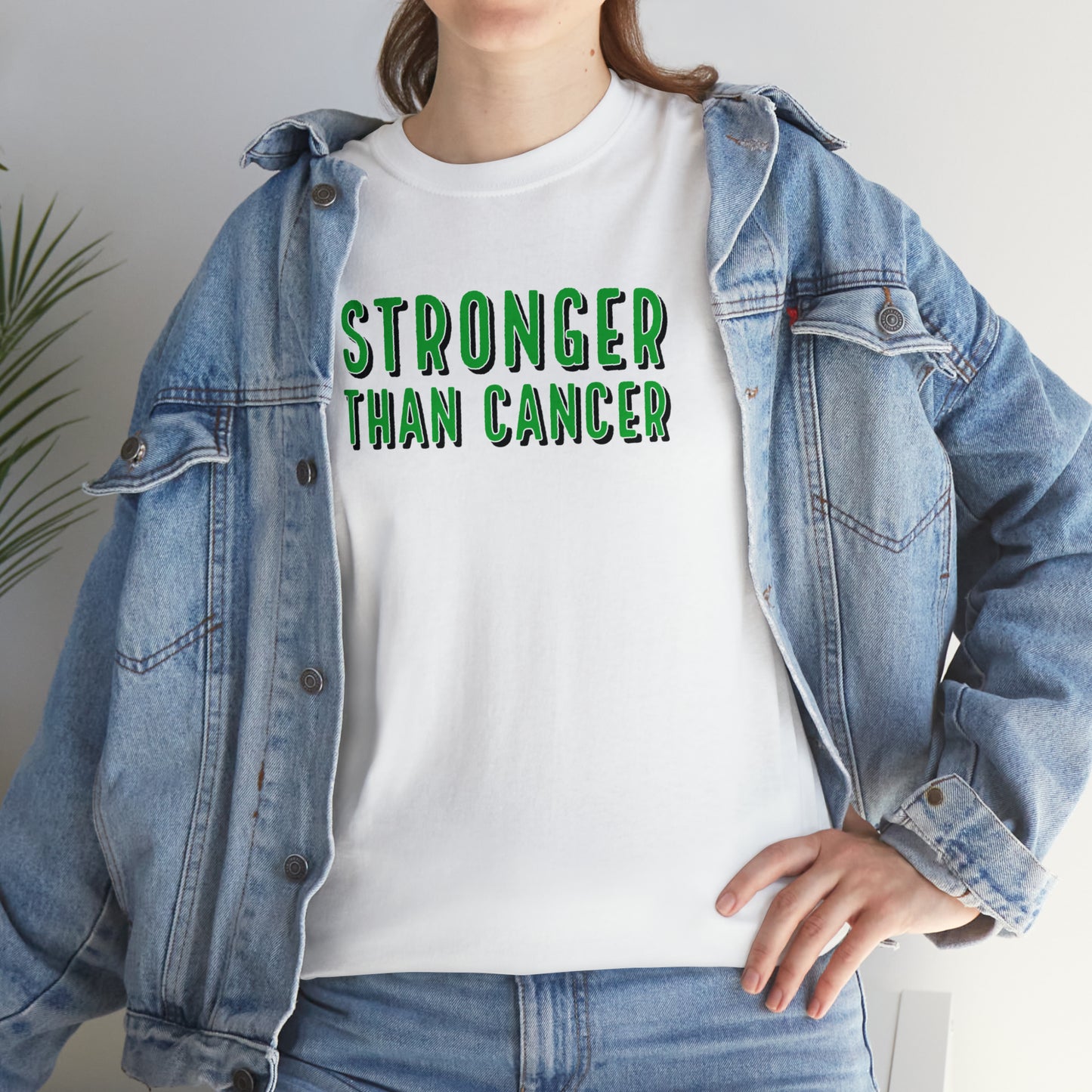 Chemo Cat Collection - Stronger than Cancer T-Shirt: Unleash Your Resilience in Style!