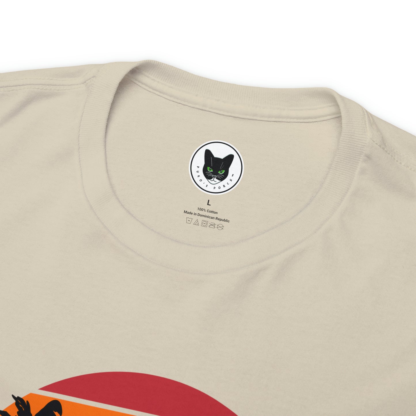 Sunset Paws unisex Heavy Cotton Tee