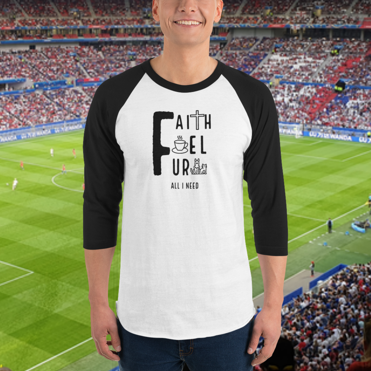 Faith, Fuel, Fur- All I Need:  Baseball T-shirt