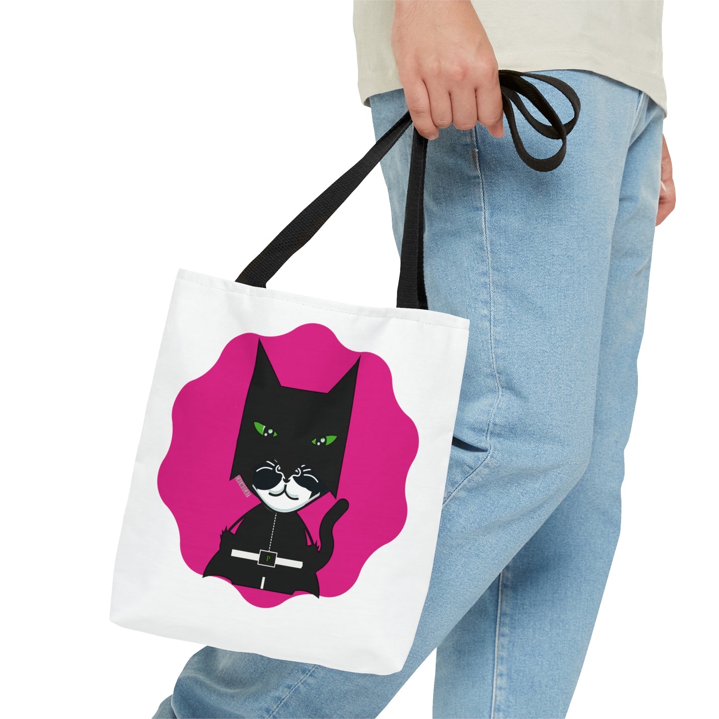 Chemo Cat Tote Bag: Fighting Cancer One Paw at a Time - Practical, Stylish, and Durable for Any Adventure