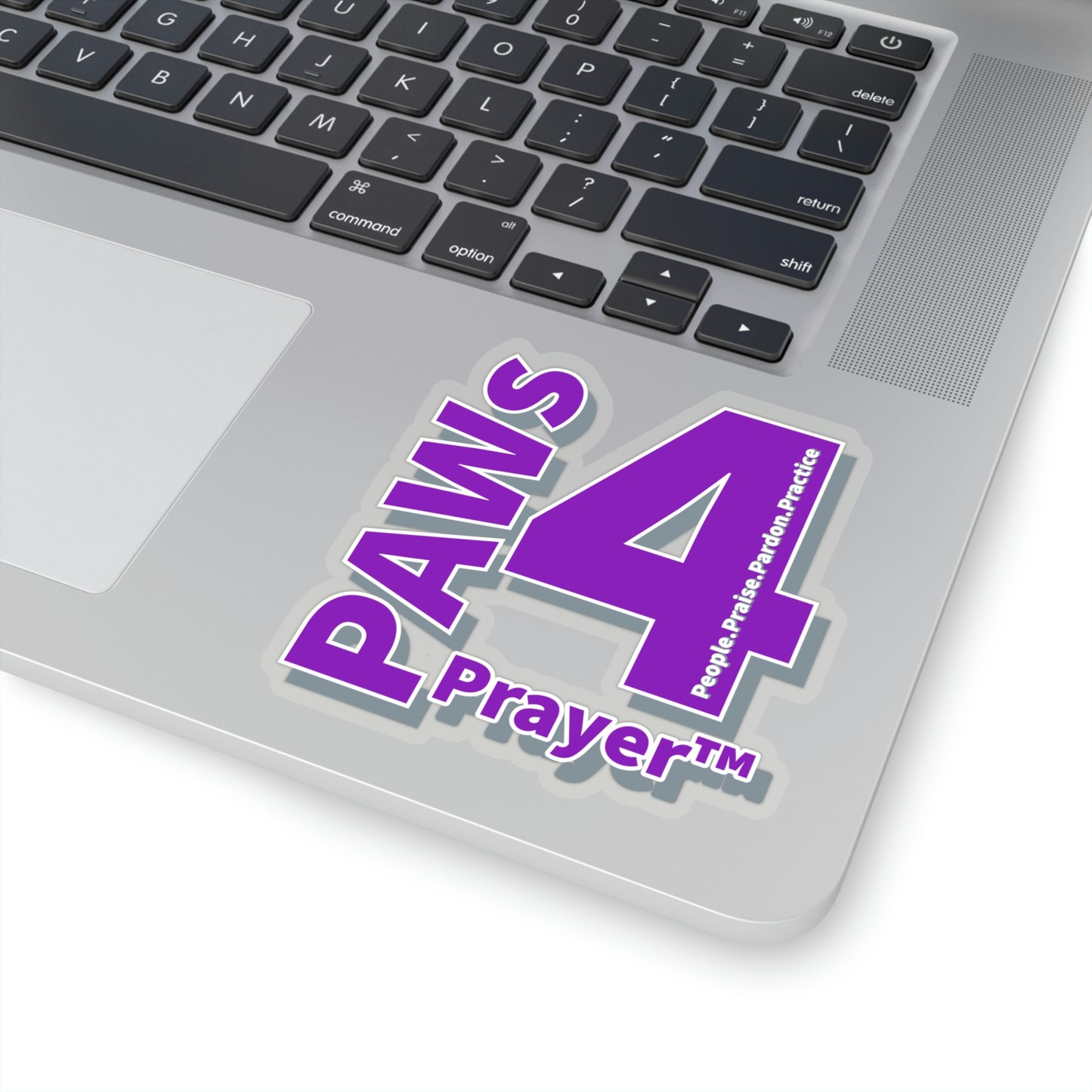 Paws 4 Prayer™ Logo-Purple