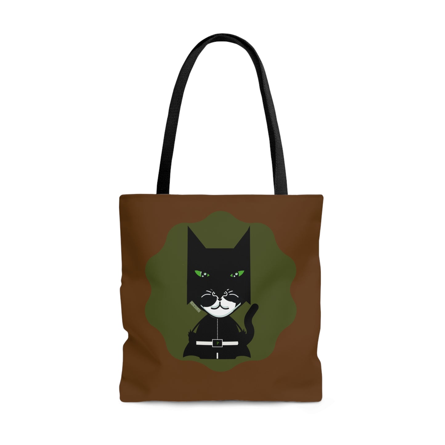 Chemo Cat Tote Bag (Camo Green & Brown): Fighting Cancer One Paw at a Time - Practical, Stylish, and Durable for Any Adventure