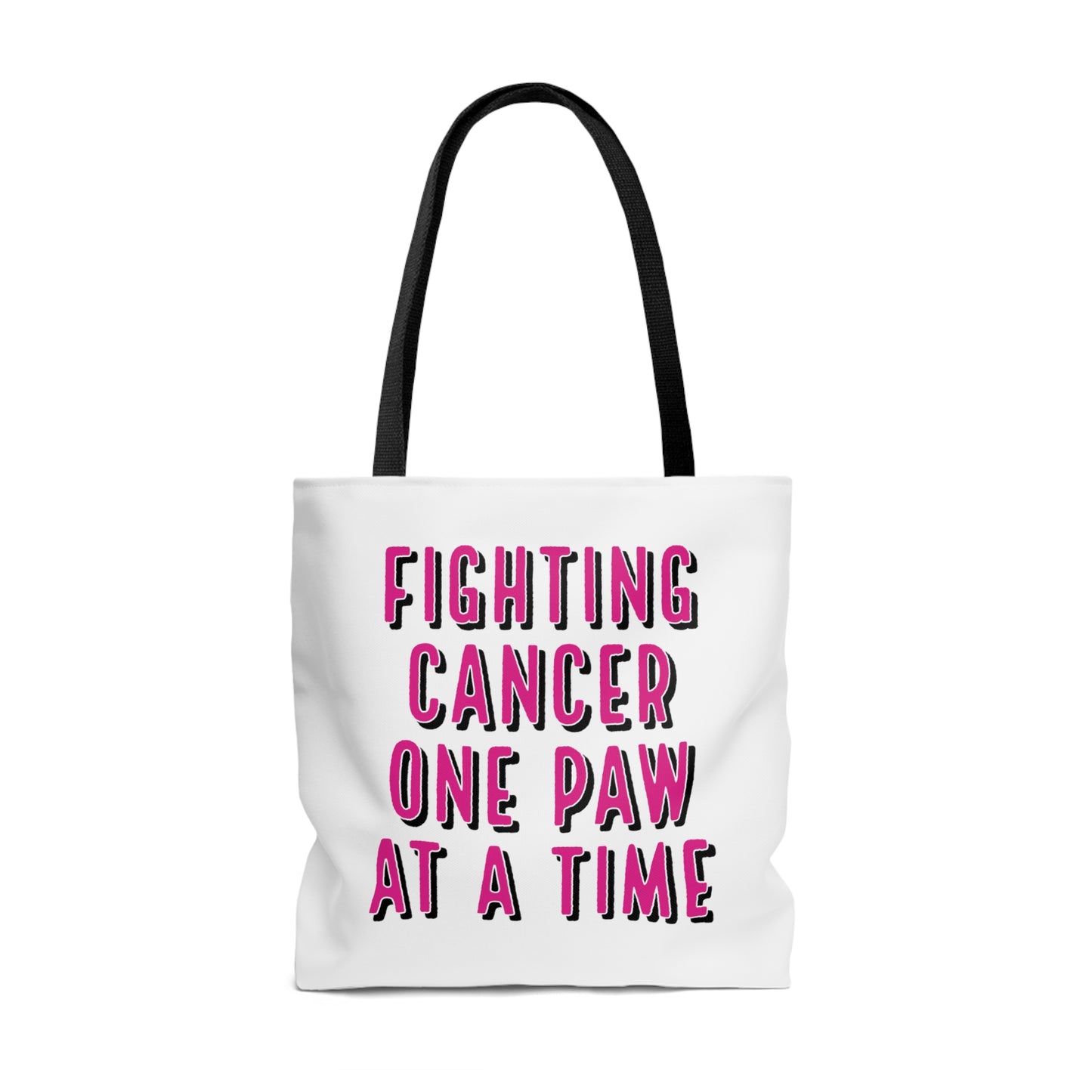 Chemo Cat Tote Bag: Fighting Cancer One Paw at a Time - Practical, Stylish, and Durable for Any Adventure