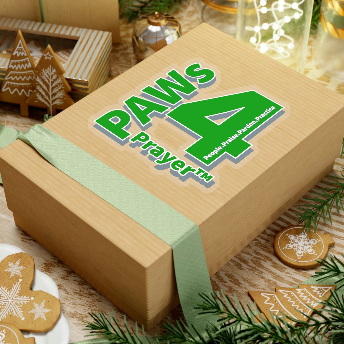 Paws 4 Prayer™ Logo-Green