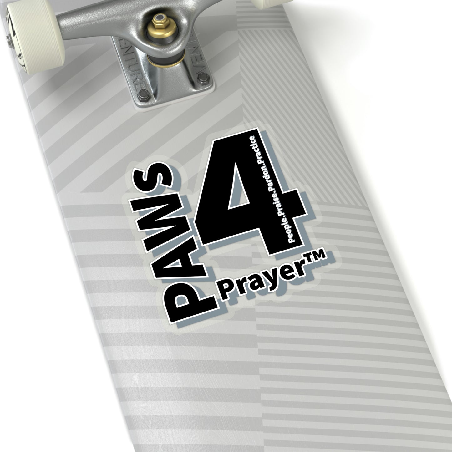 Paws 4 Prayer™ Logo- Black