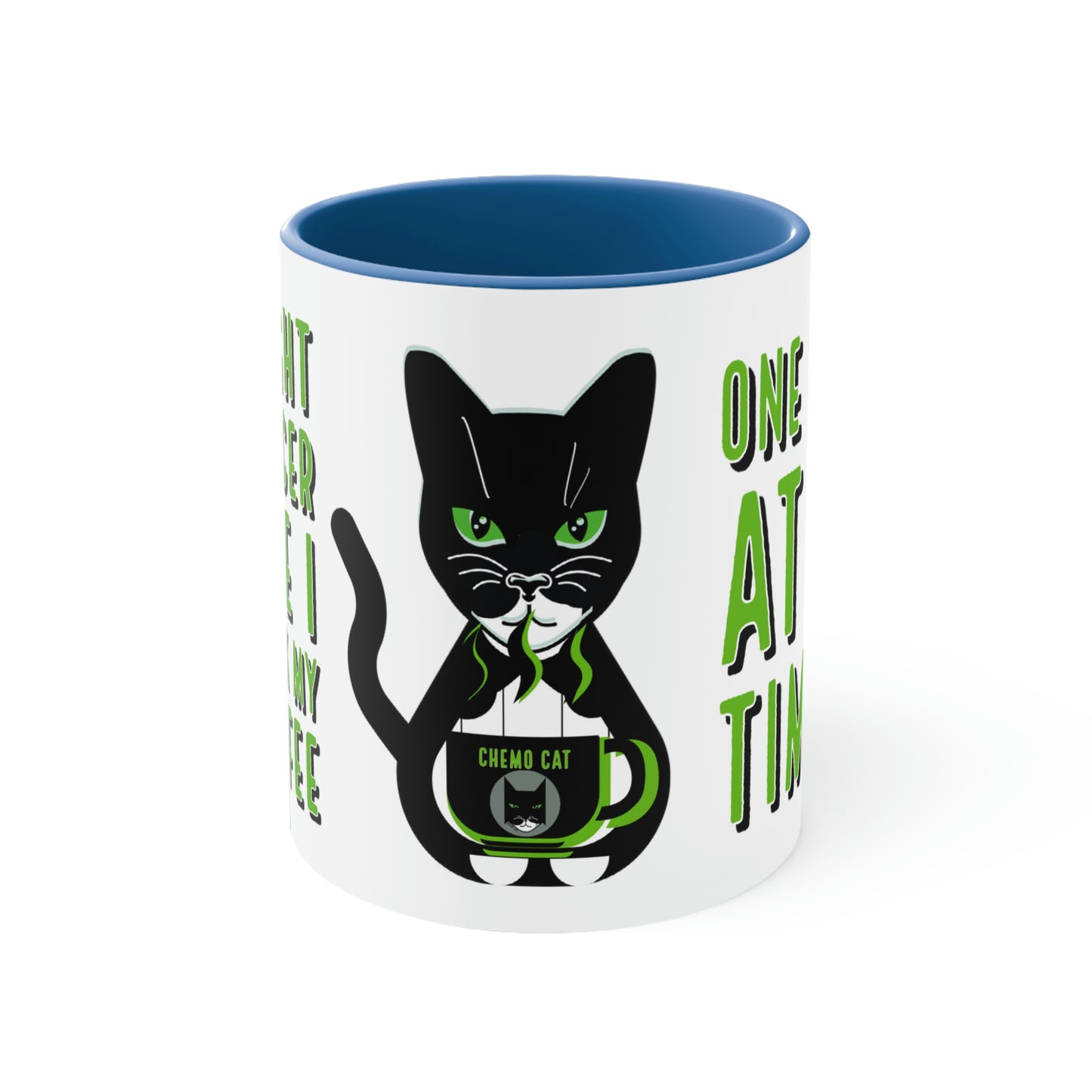 Purrfect Cancer Comfort Mug-Accent Coffee Mug, 11oz