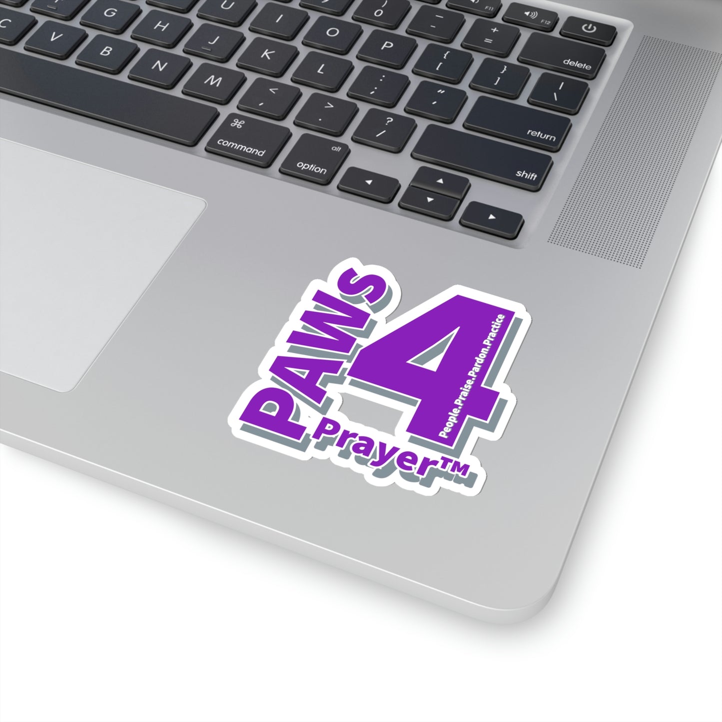 Paws 4 Prayer™ Logo-Purple