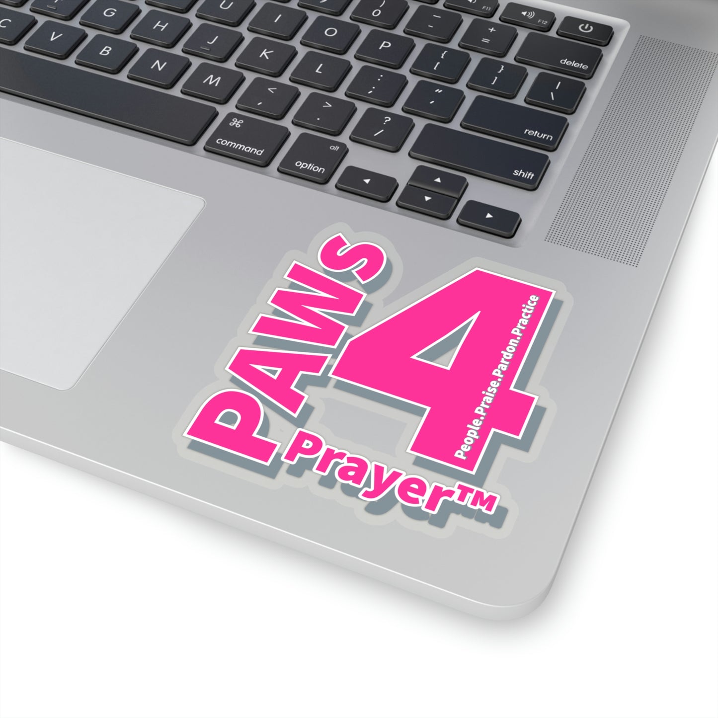 Paws 4 Prayer™ Logo- Pink