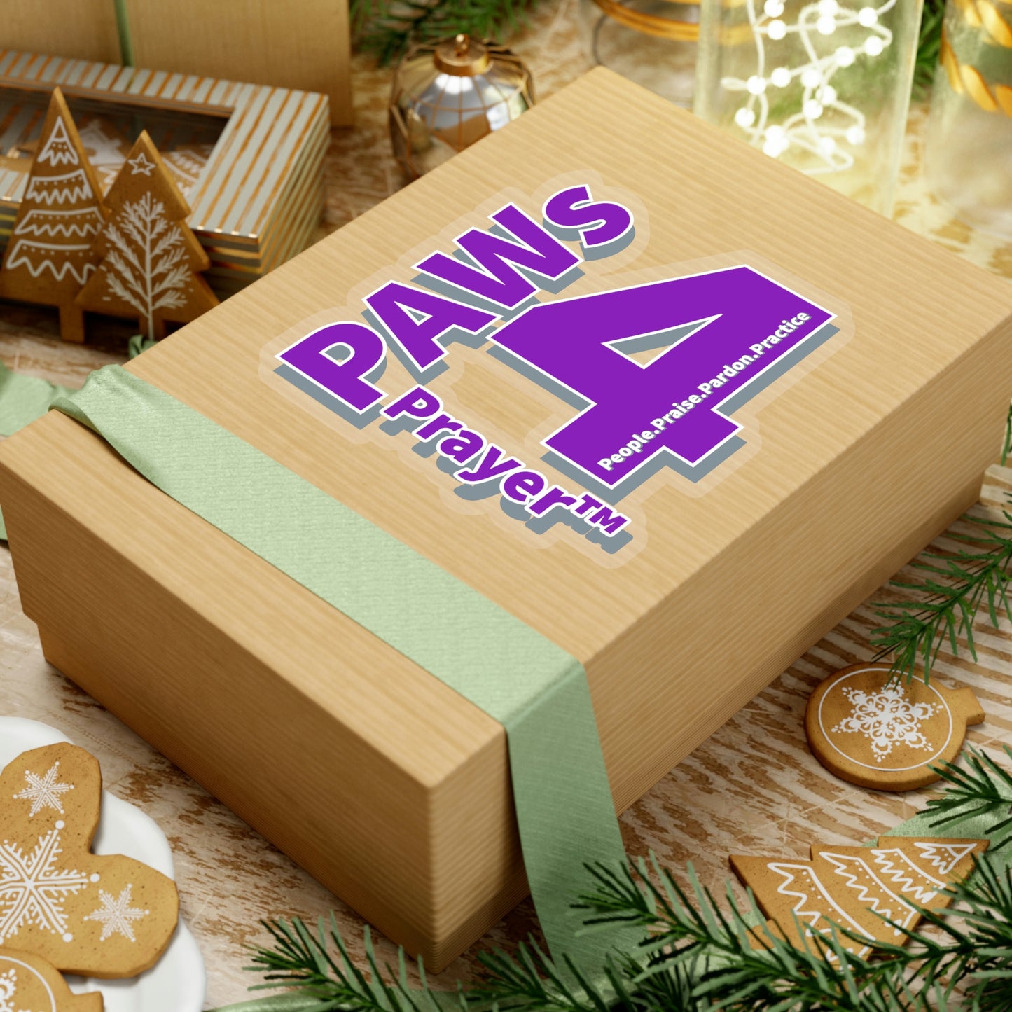 Paws 4 Prayer™ Logo-Purple