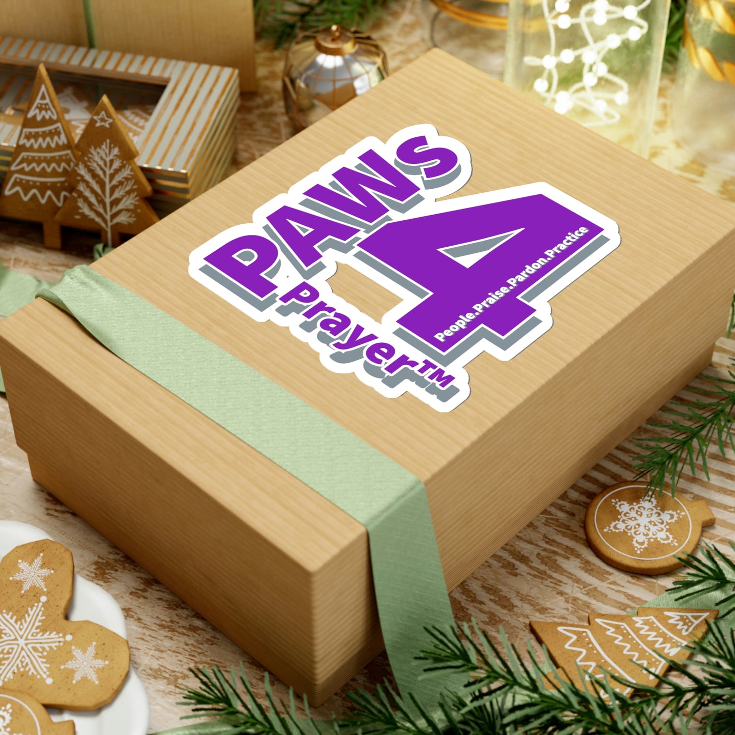 Paws 4 Prayer™ Logo-Purple