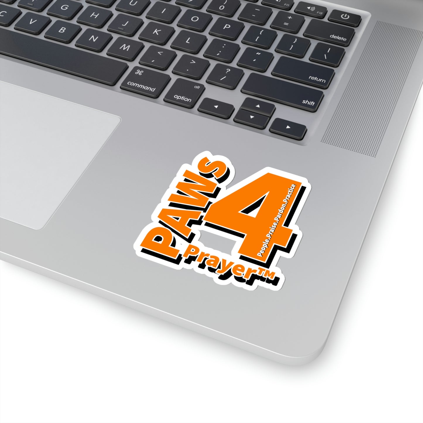 Paws 4 Prayer™ Logo- Orange