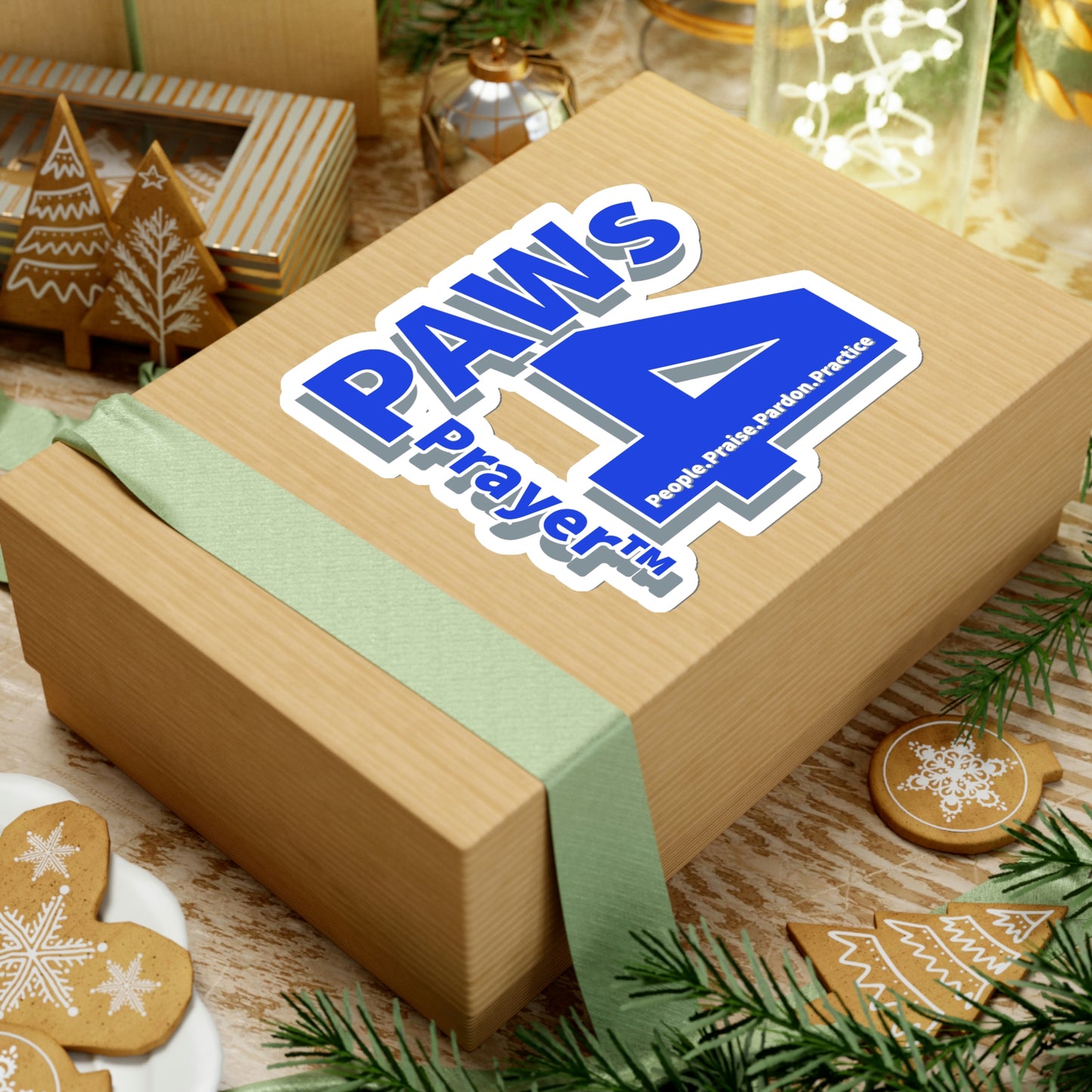 Paws 4 Prayer™ Logo- Blue