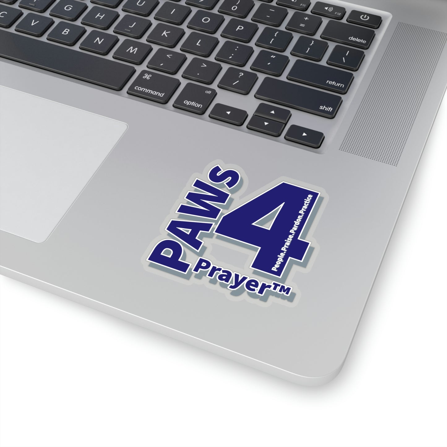 Paws 4 Prayer™ Logo- Dark Blue