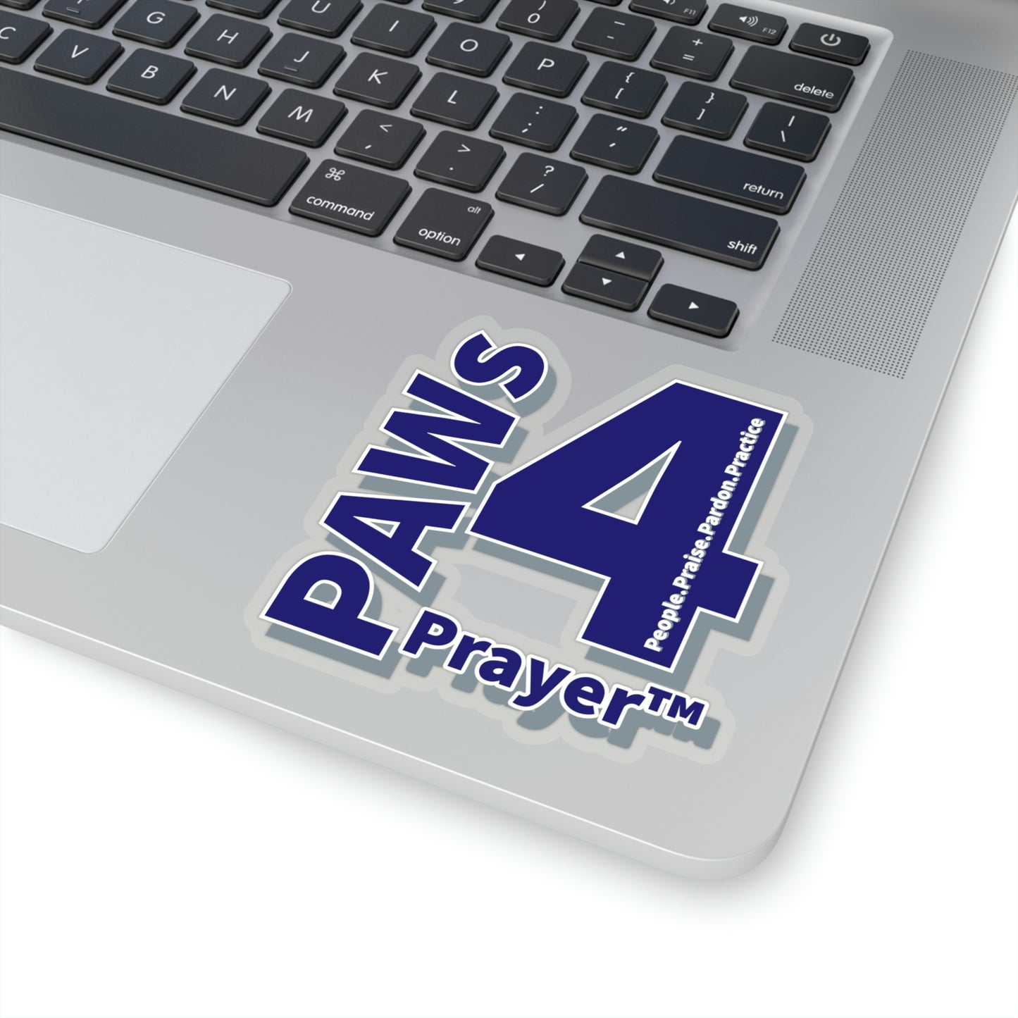 Paws 4 Prayer™ Logo- Dark Blue