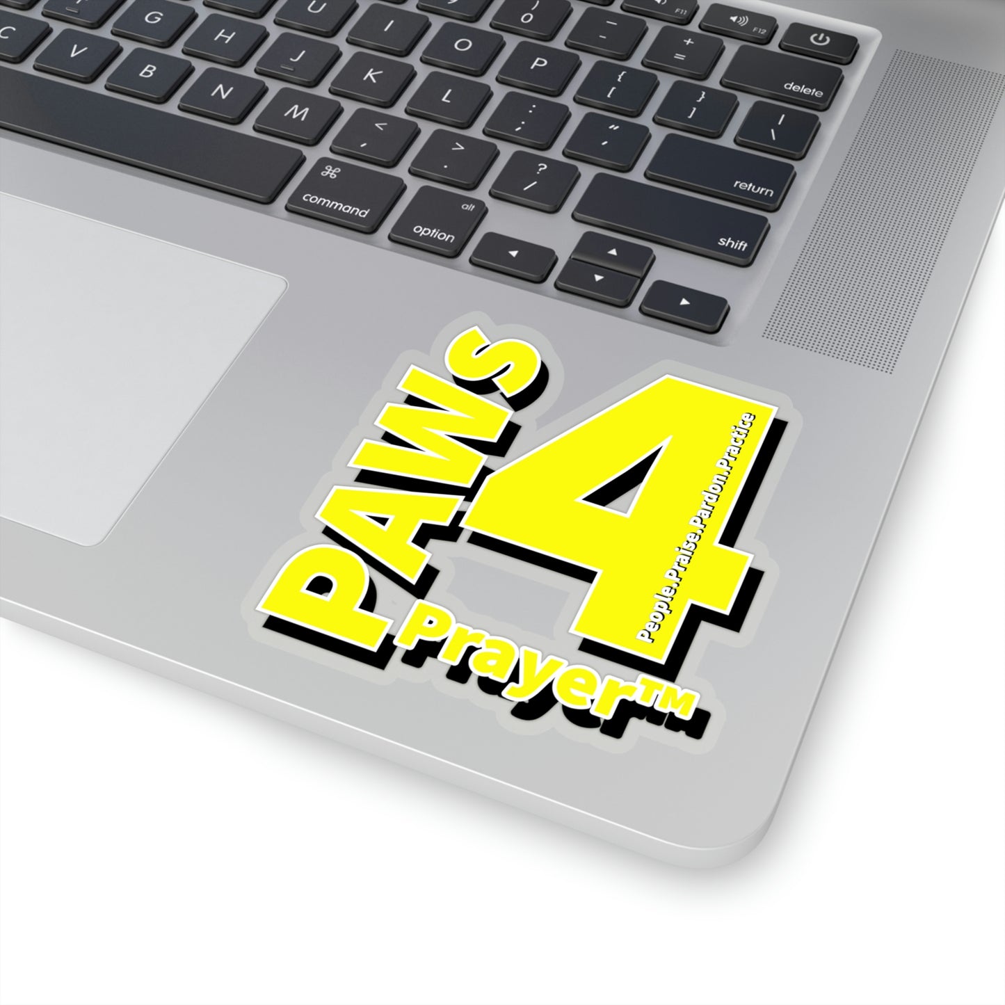 Paws 4 Prayer™ Logo- Yellow