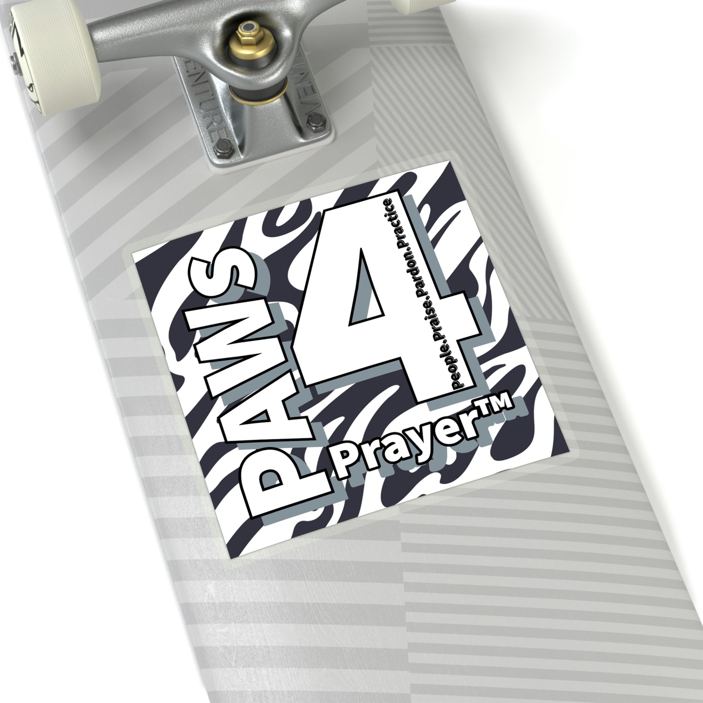 Paws 4 Prayer™ Logo- Zebra