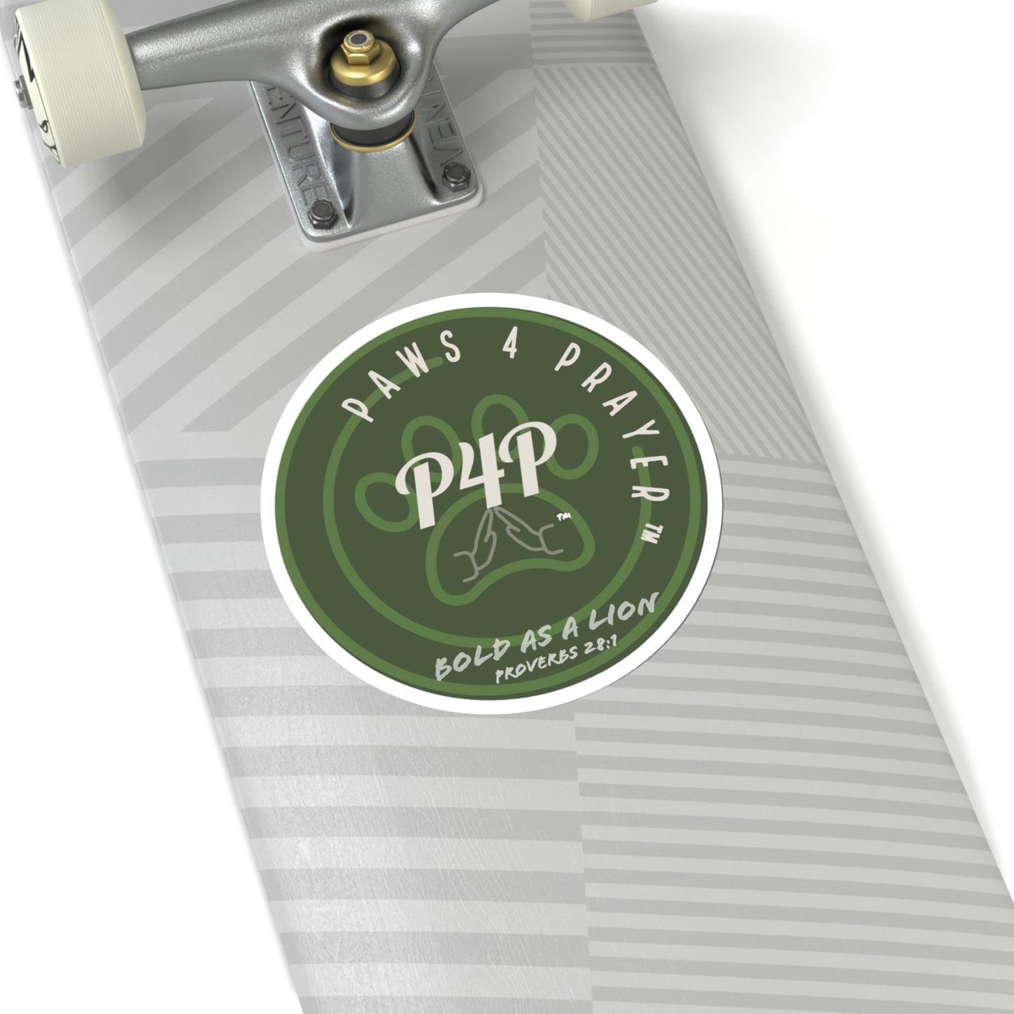 P4P™ Logo-Sticker: Green