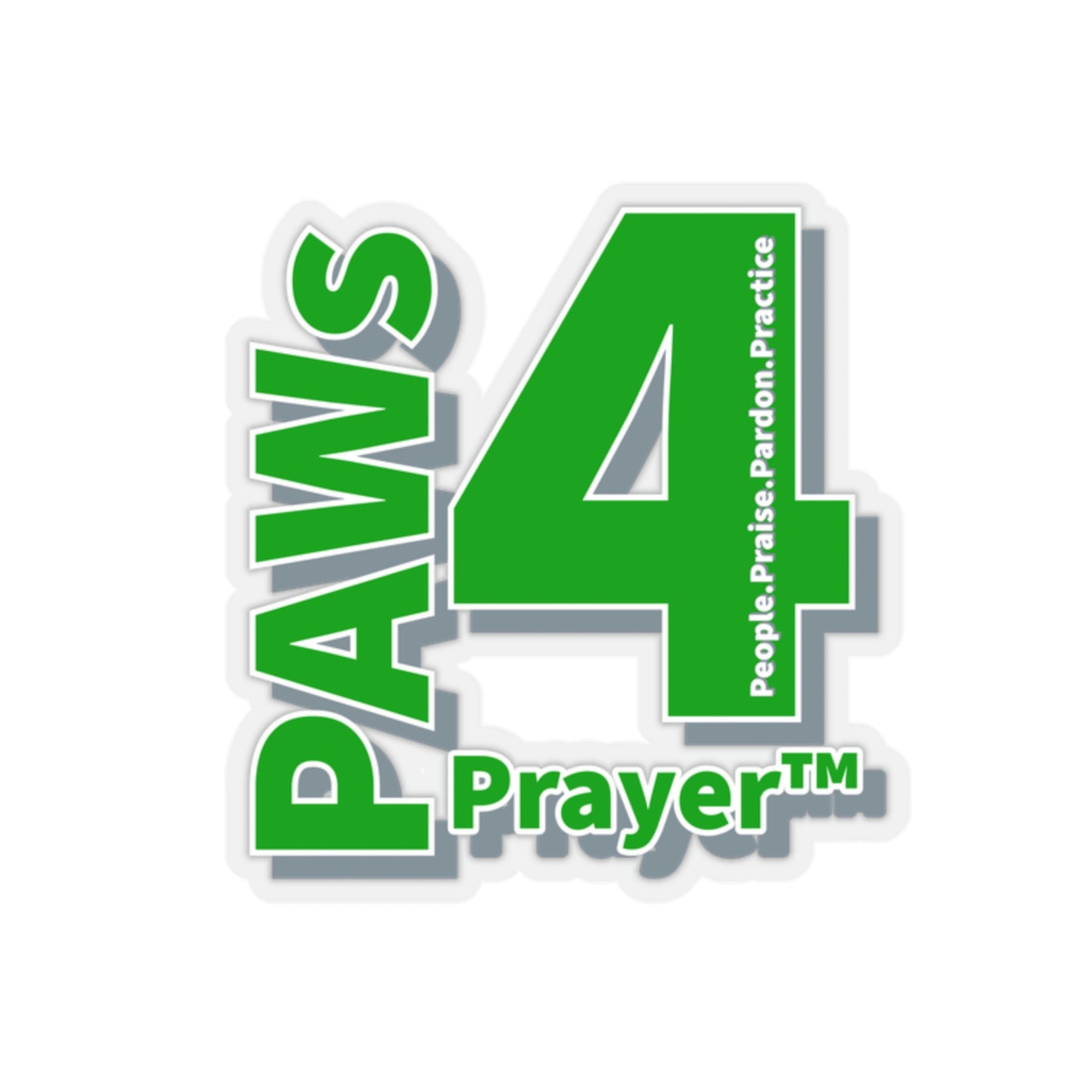 Paws 4 Prayer™ Logo-Green