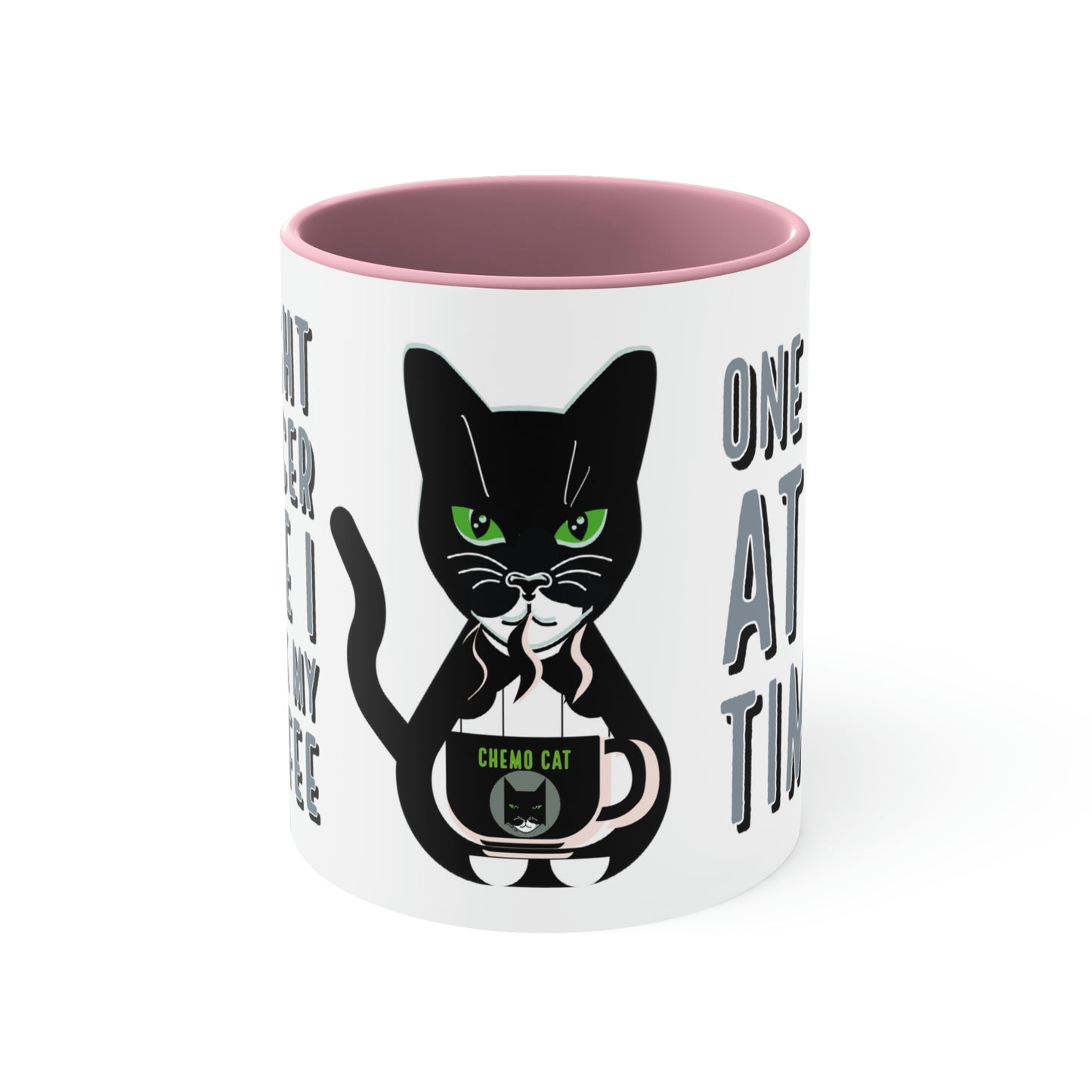 Purrfect Cancer Comfort Mug-Accent Coffee Mug, 11oz