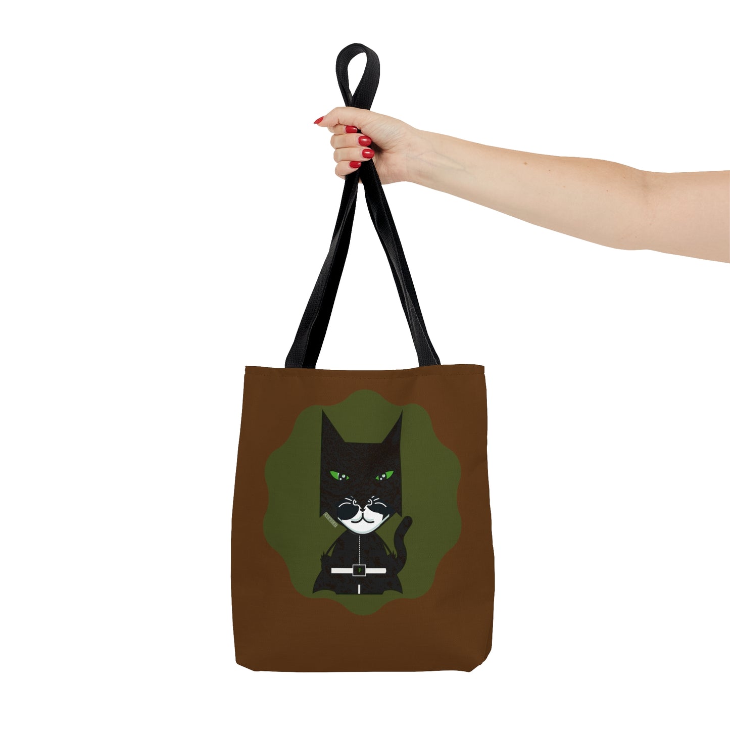 Chemo Cat Tote Bag (Camo Green & Brown): Fighting Cancer One Paw at a Time - Practical, Stylish, and Durable for Any Adventure