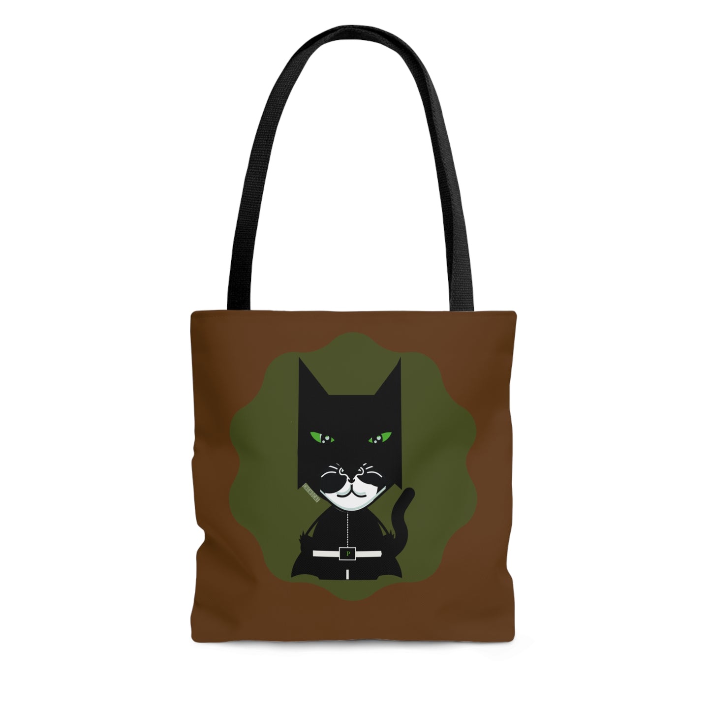 Chemo Cat Tote Bag (Camo Green & Brown): Fighting Cancer One Paw at a Time - Practical, Stylish, and Durable for Any Adventure