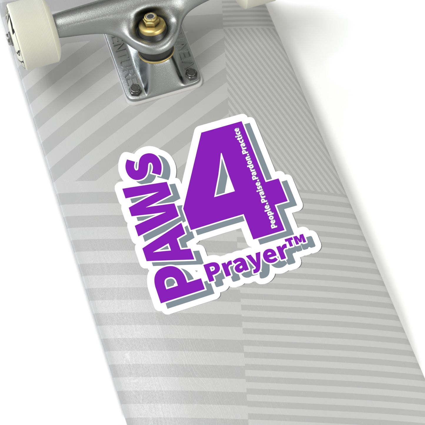 Paws 4 Prayer™ Logo-Purple