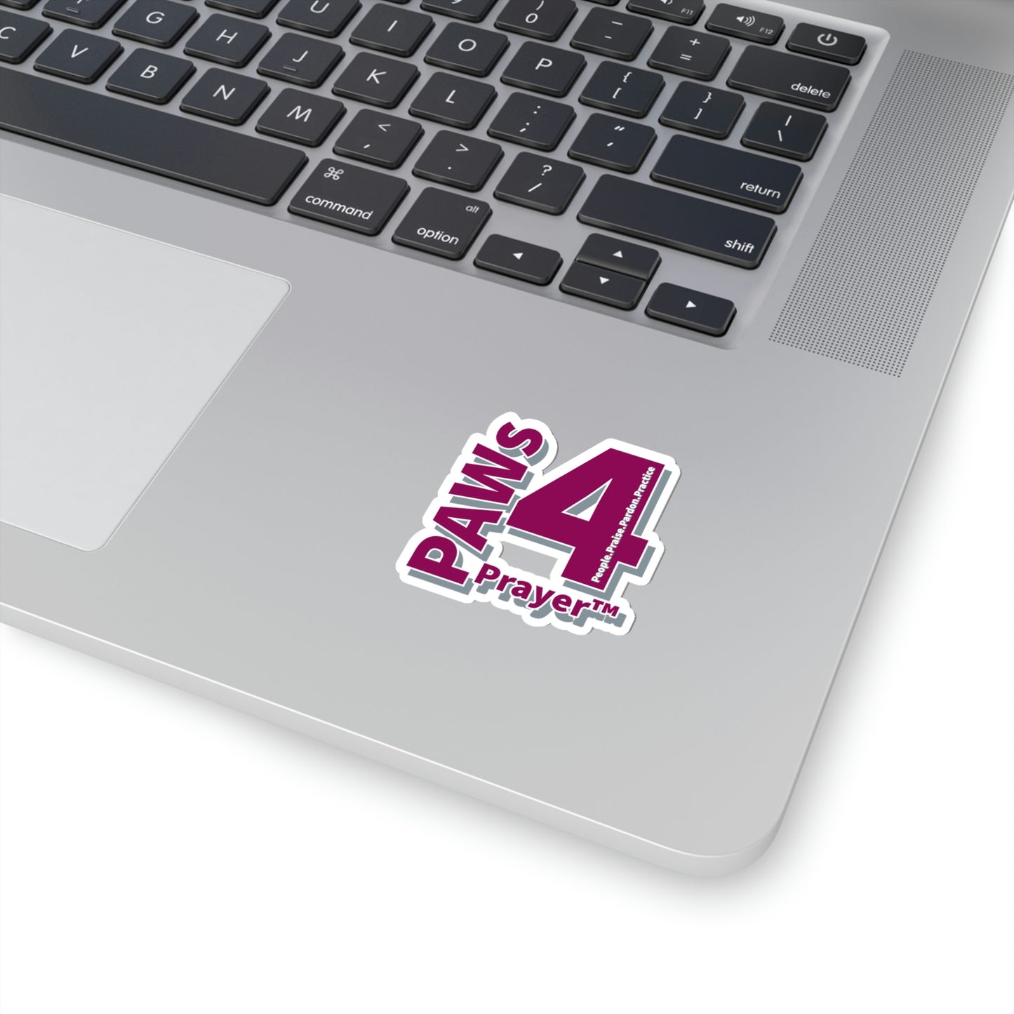 Paws 4 Prayer™ Logo- Maroon