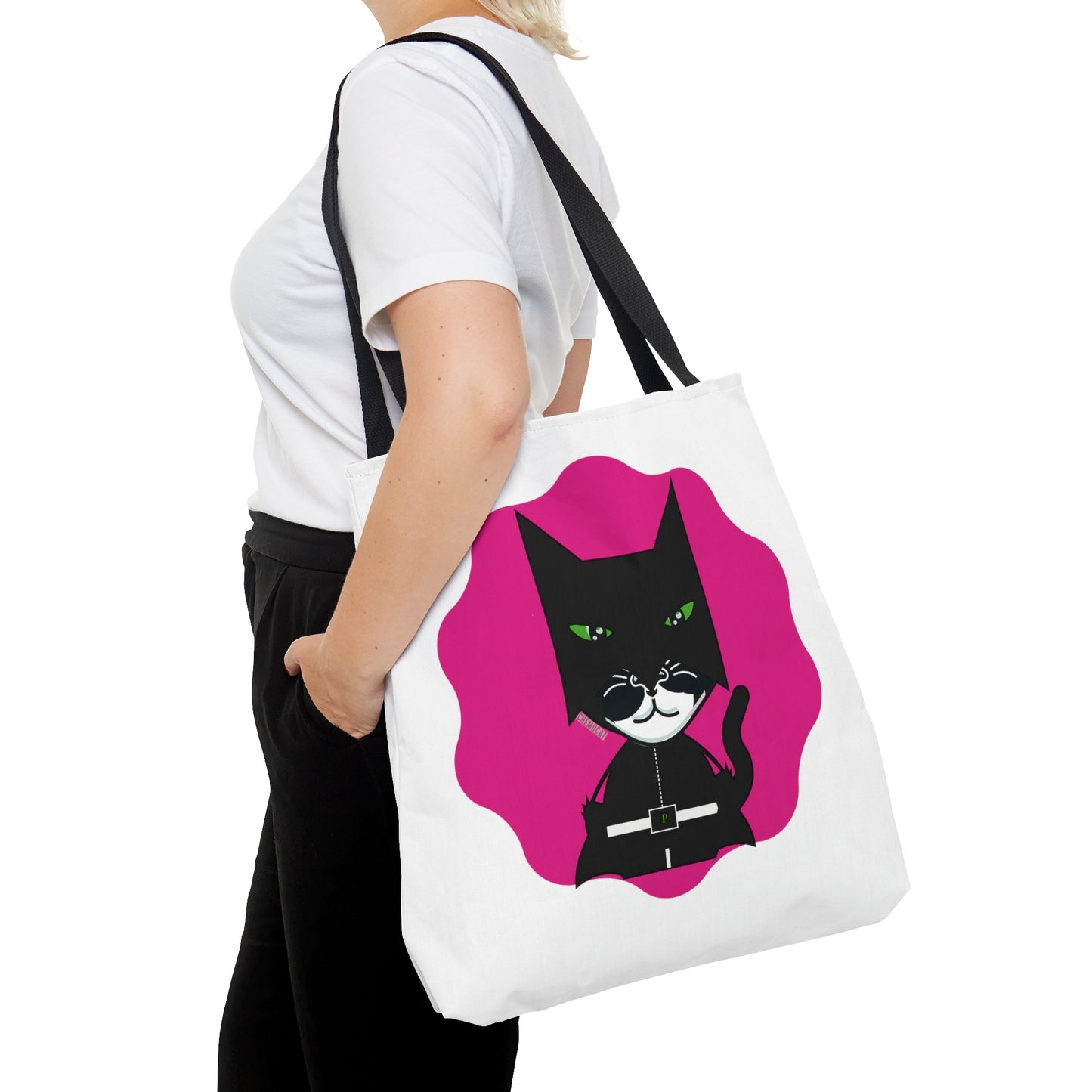 Chemo Cat Tote Bag: Fighting Cancer One Paw at a Time - Practical, Stylish, and Durable for Any Adventure