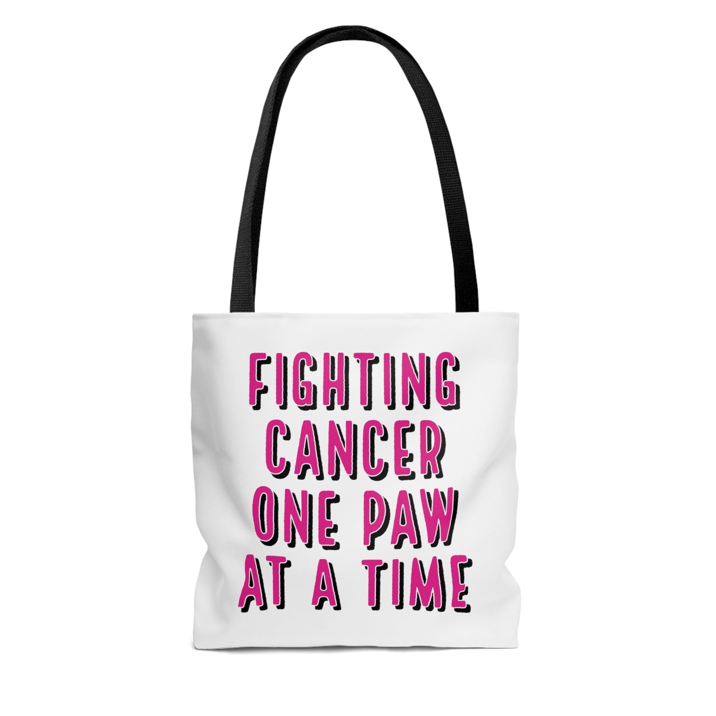 Chemo Cat Tote Bag: Fighting Cancer One Paw at a Time - Practical, Stylish, and Durable for Any Adventure