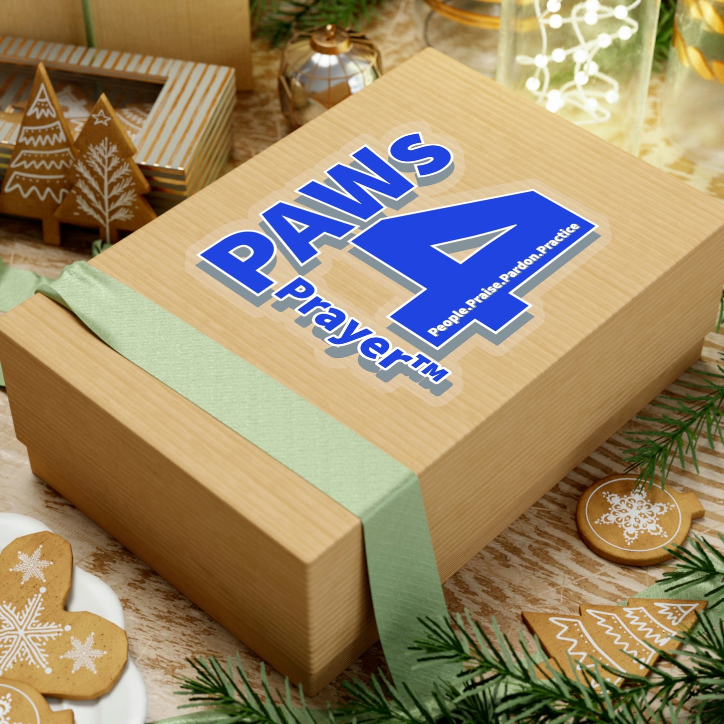 Paws 4 Prayer™ Logo- Blue