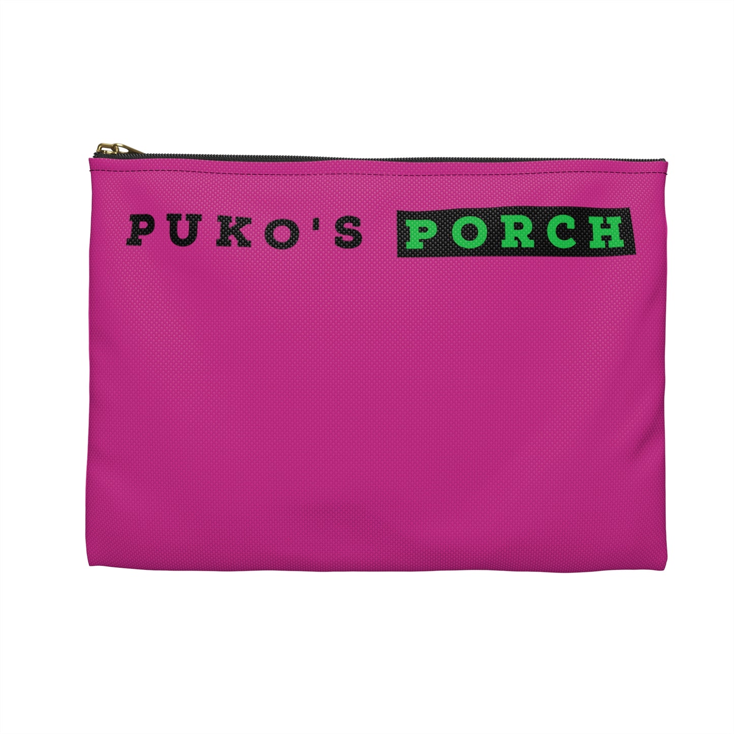 Cat Bucket List: Travel Accessory Pouch-Pink