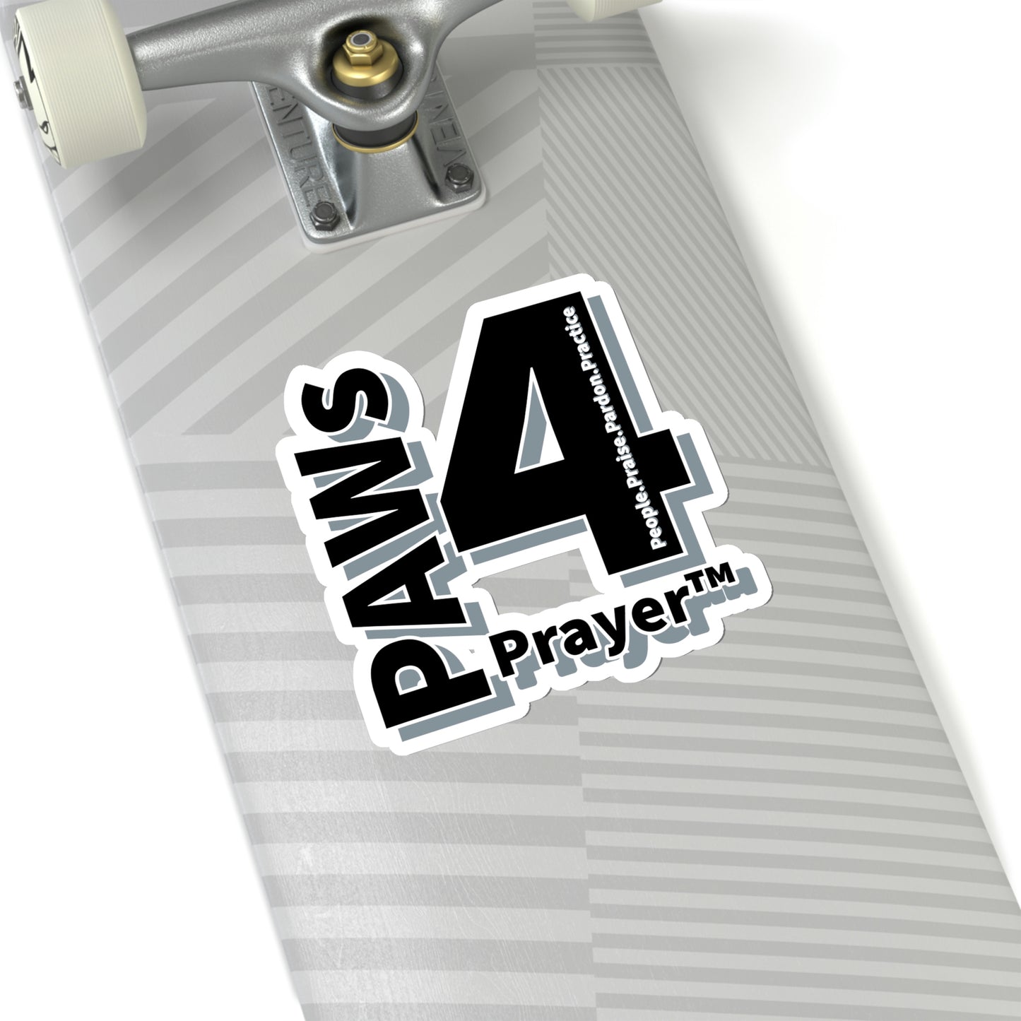 Paws 4 Prayer™ Logo- Black