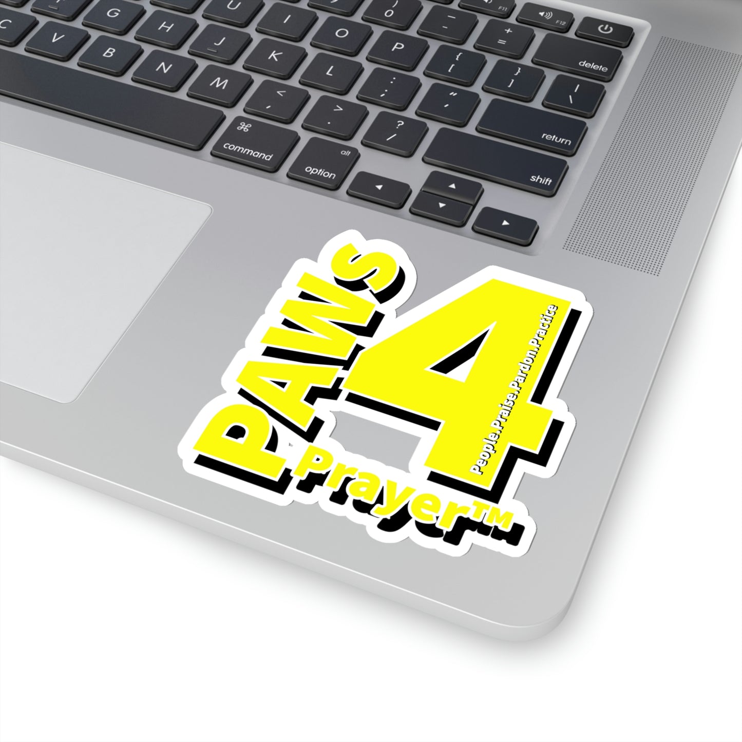 Paws 4 Prayer™ Logo- Yellow